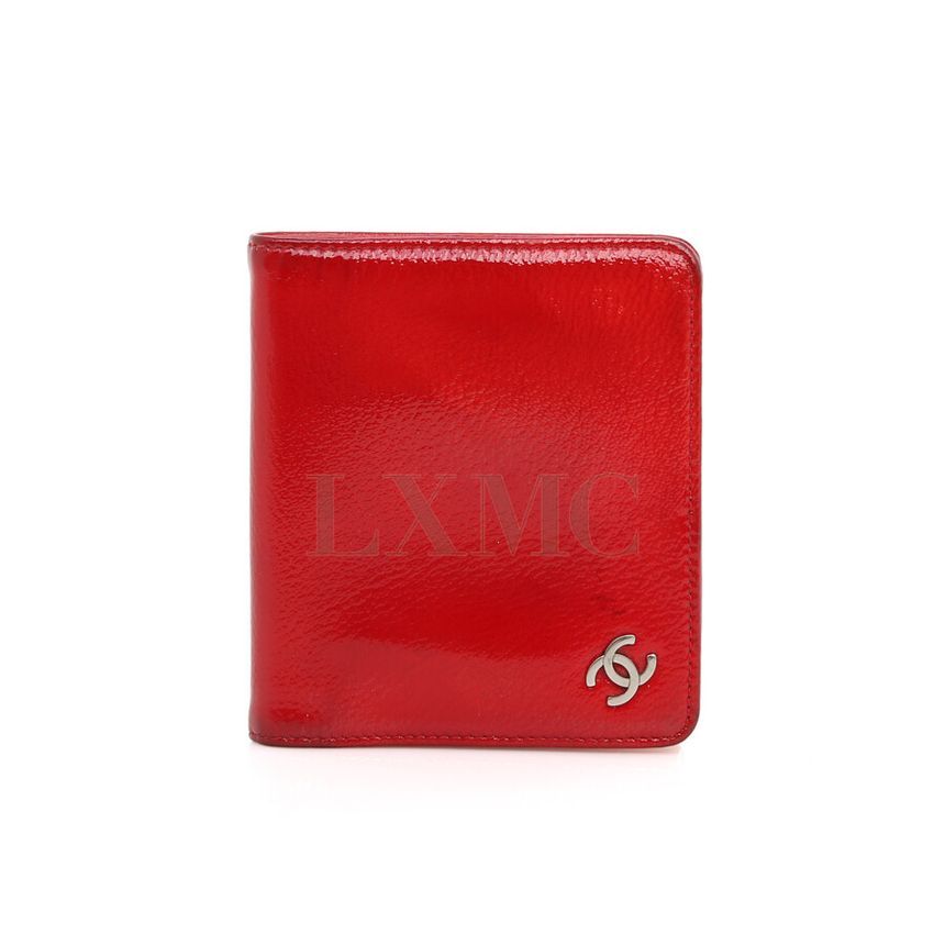 CHANEL Red Wallet CC Wallet (SKU: X X X)