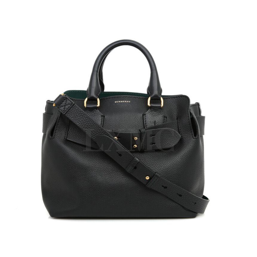 Burberry Black Two-Tone Tote Shoulder Bag 4076733