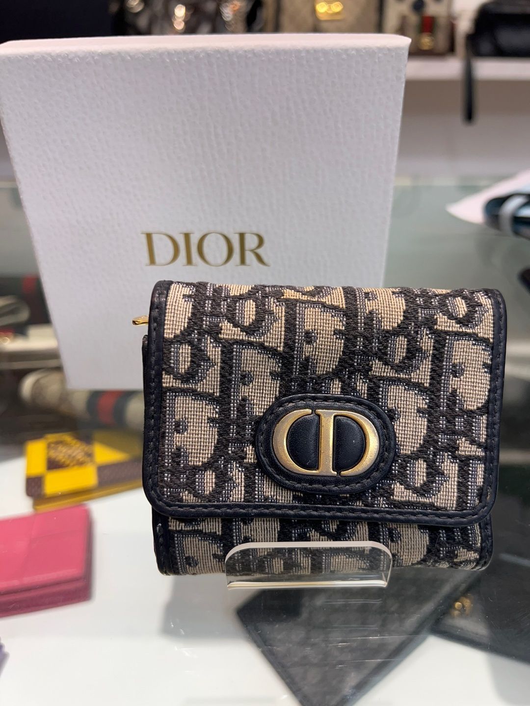 Dior OBLIC Montaigne Wallet (Os) SKU12345