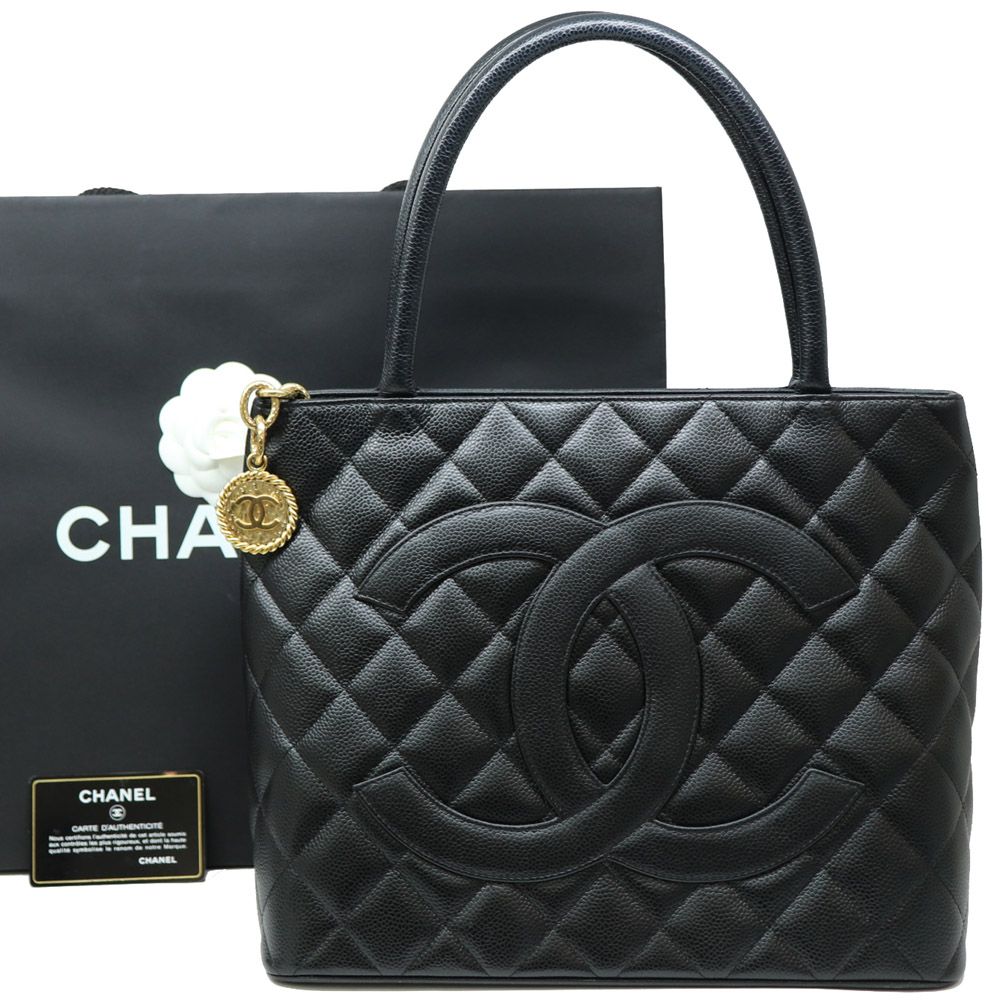 CHANEL Luxury Coin Bag Caviar Tote A+ [SKU: A123]