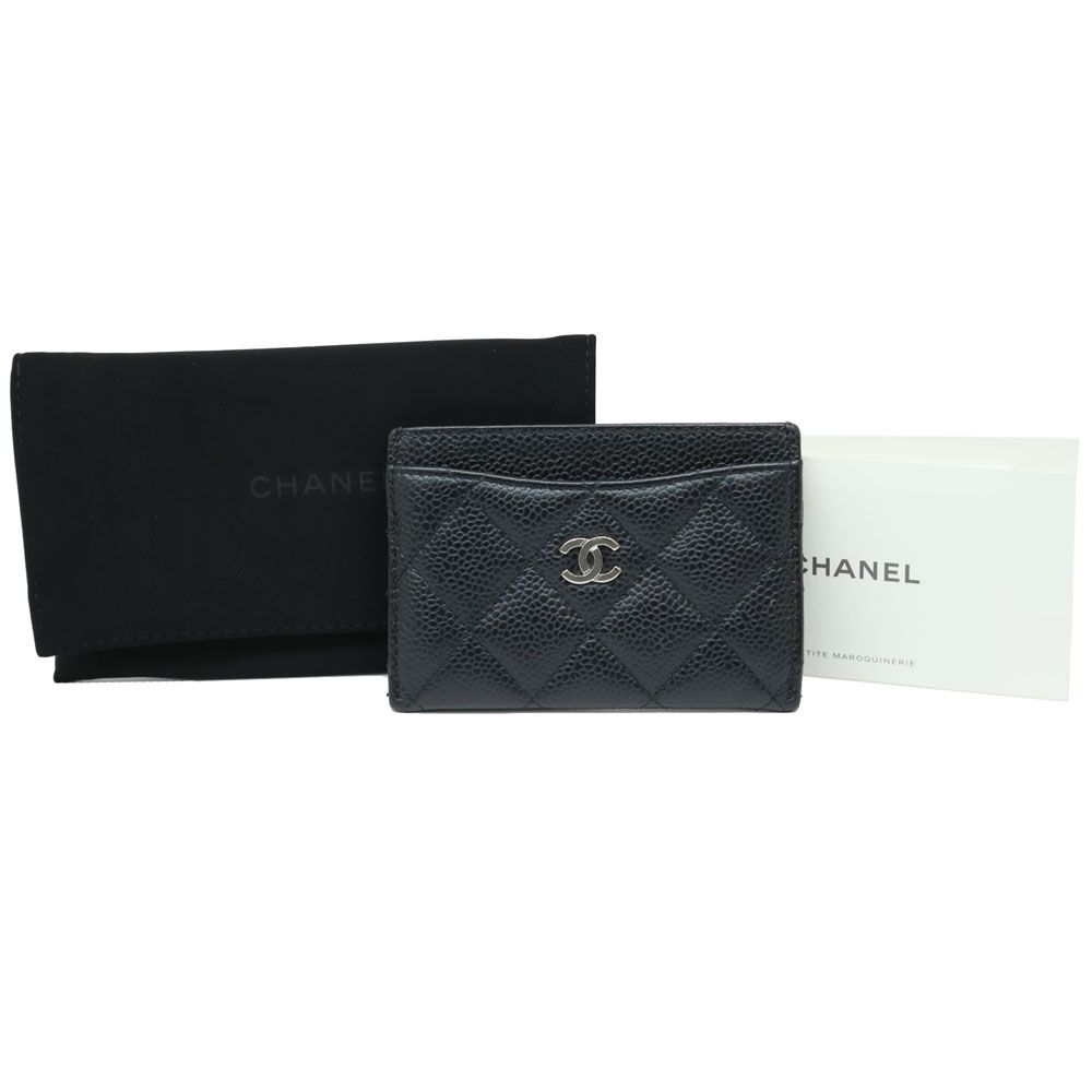 CHANEL Classic Caviar Card Wallet [Rated 97 out of 100] #100451