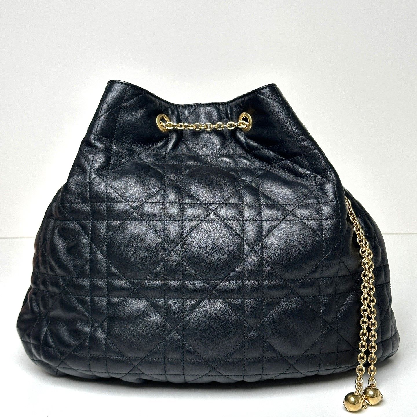 Dior Large Shoulder Bag Black M22576FBE M900