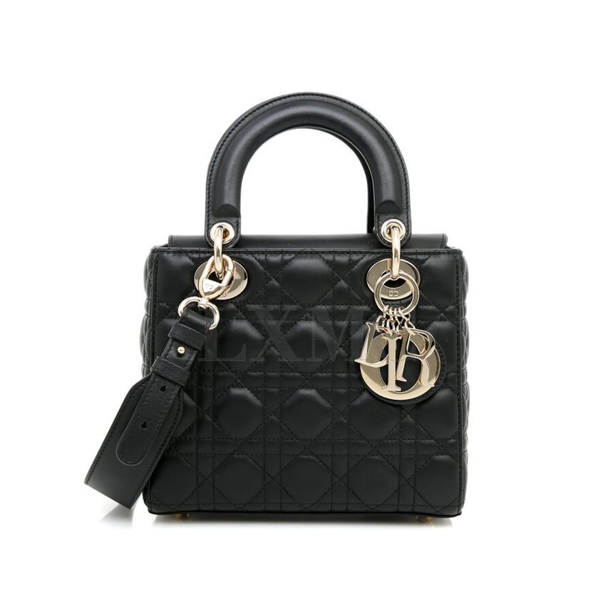 Dior Lady Small Black Cannage M0538ONGE Lady Bag