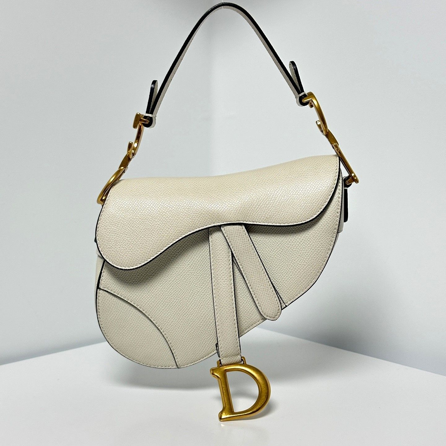 Dior Mini Saddle Bag Latte Beige M0456CBAA M030