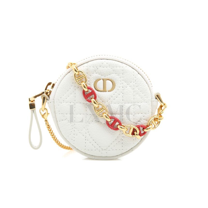 Dior Round Mini Cross Karo Chain S5088WNSQ