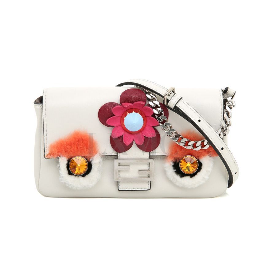 Fendi Monster Micro Baguette Mini Crossbody 8M0354