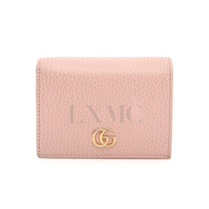 Gucci GG Mamont Mamong Mini Wallet Pink Wallet 456126