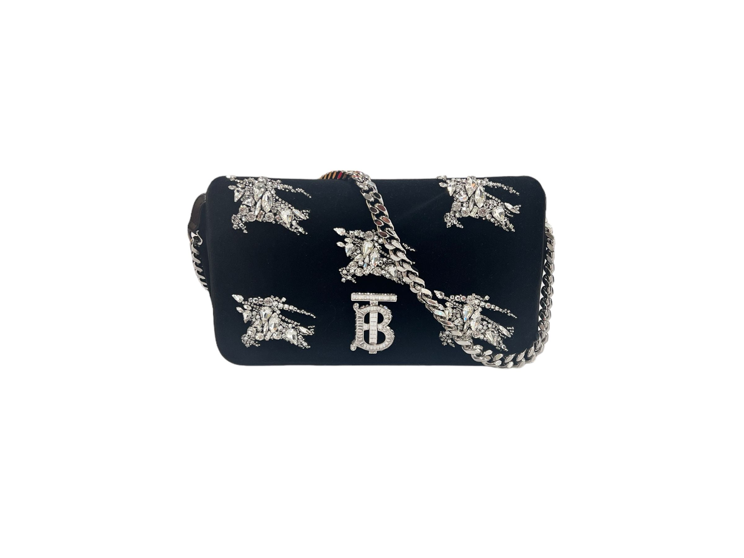 Burberry Crystal Rolla Small Shoulder Bag 8063077