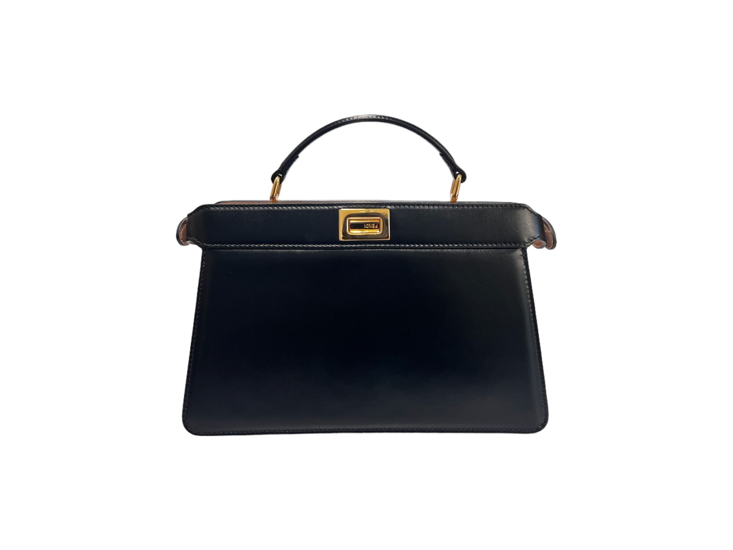 Fendi East-West Tote Bag 8BN323 Black