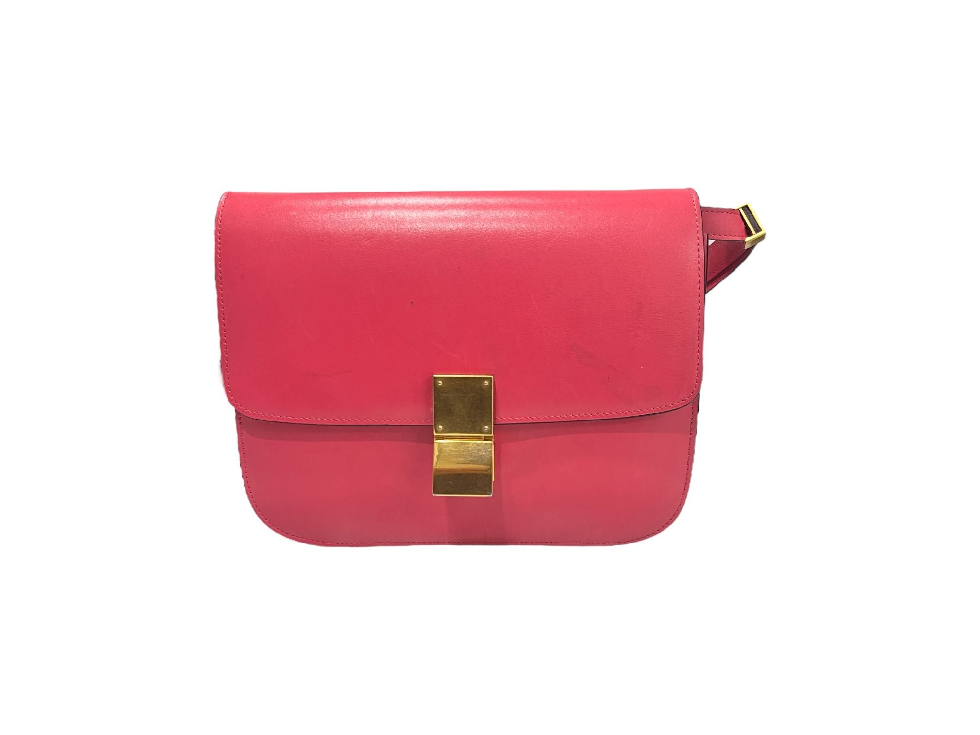 Celine Classic Box Medium Flap Bag 164172DLS.27HB Hibiscus