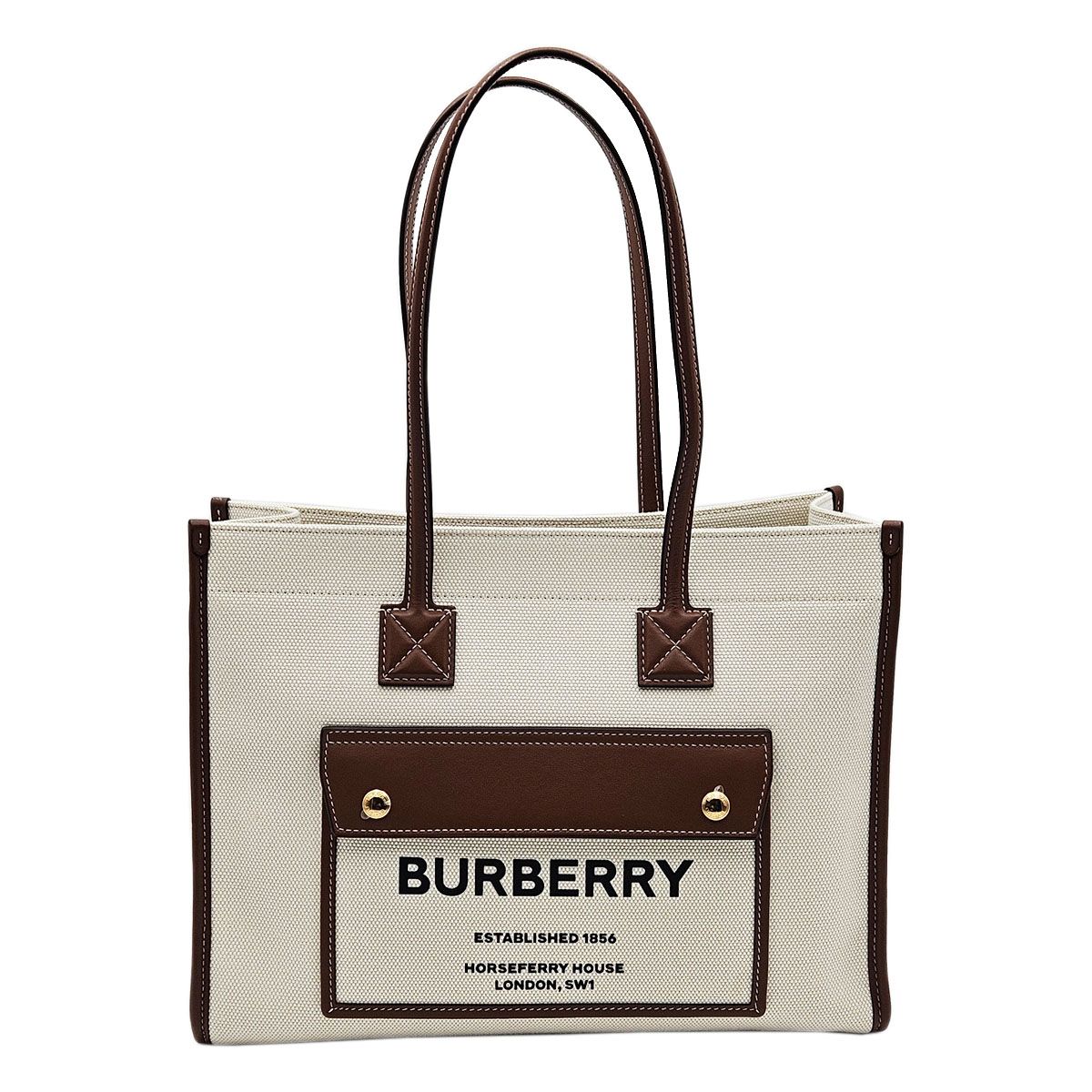 Burberry Small Tote Bag Natural Tan 80441381
