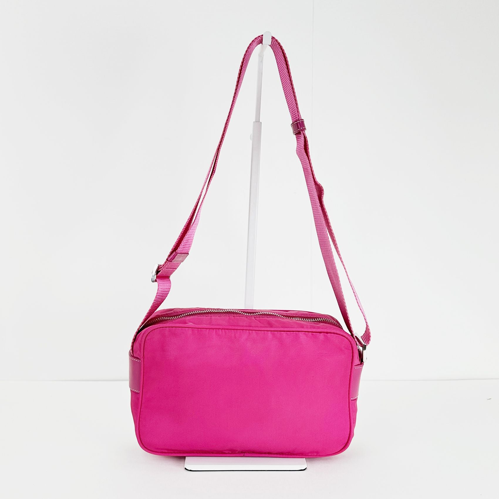 Prada Pink Camera Crossbody Bag 3APRB0921