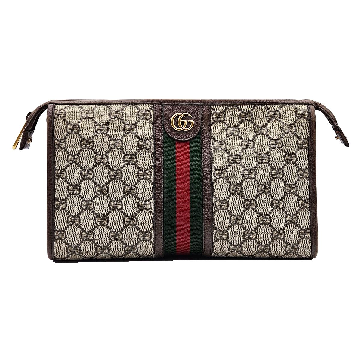 Gucci Supreme Canvas Web Ophidia GG Cosmetic Case Pouch 598234