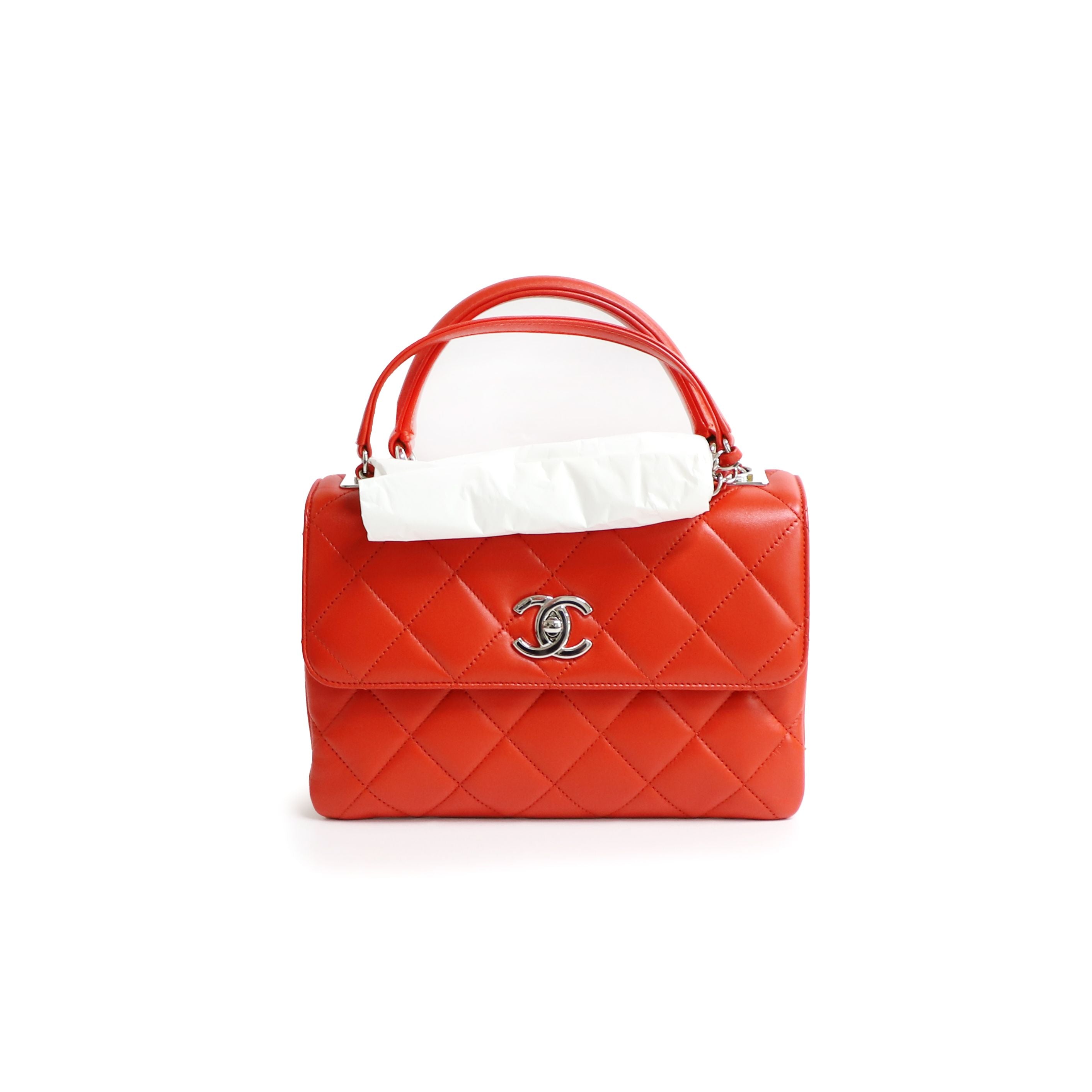 CHANEL Trendy CC Top Handle Flap Shoulder Bag A92236