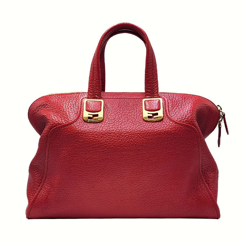 Fendi Chameleon Tote Bag Red 8BL110