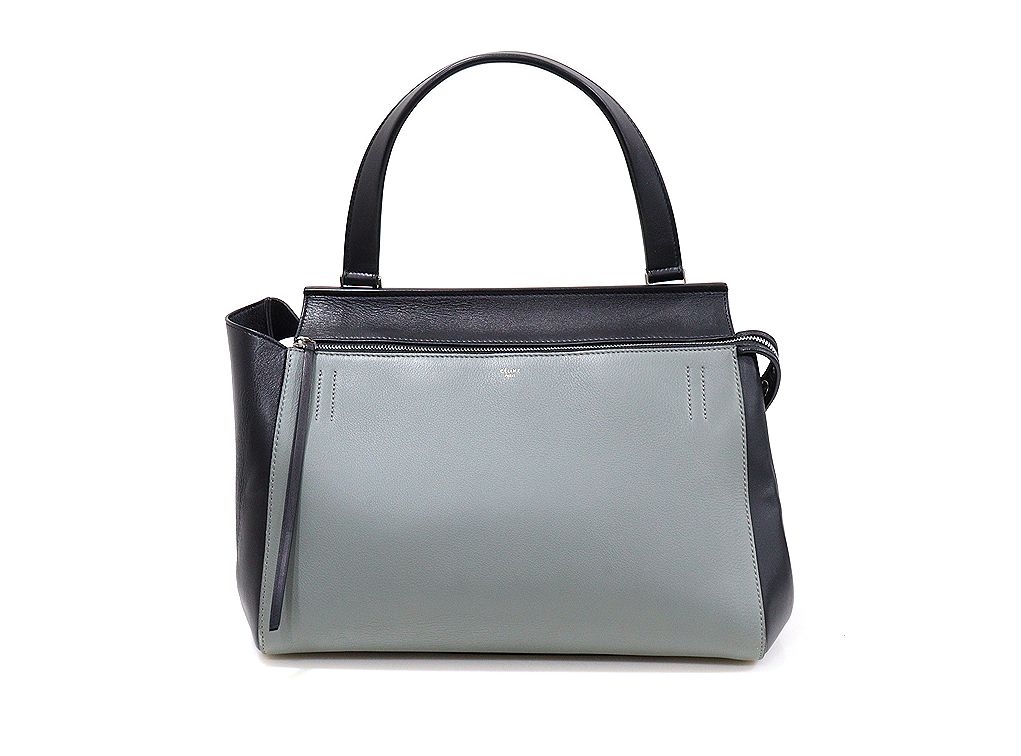 Celine Two-Tone Calfskin Edge Large Tote Bag (SKU: 172603)