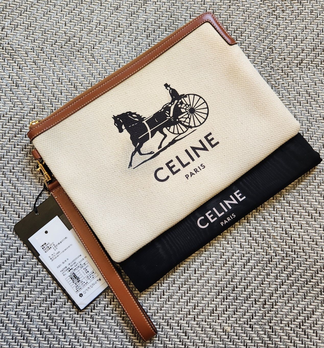 Celine Strap Clutch Bag SKU: One Size
