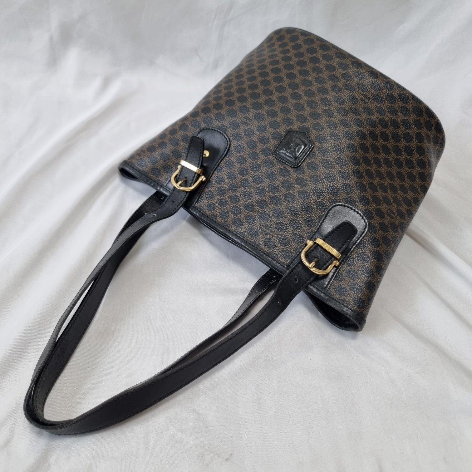 Celine Bucket Shoulder Bag Black [SKU 408-38]