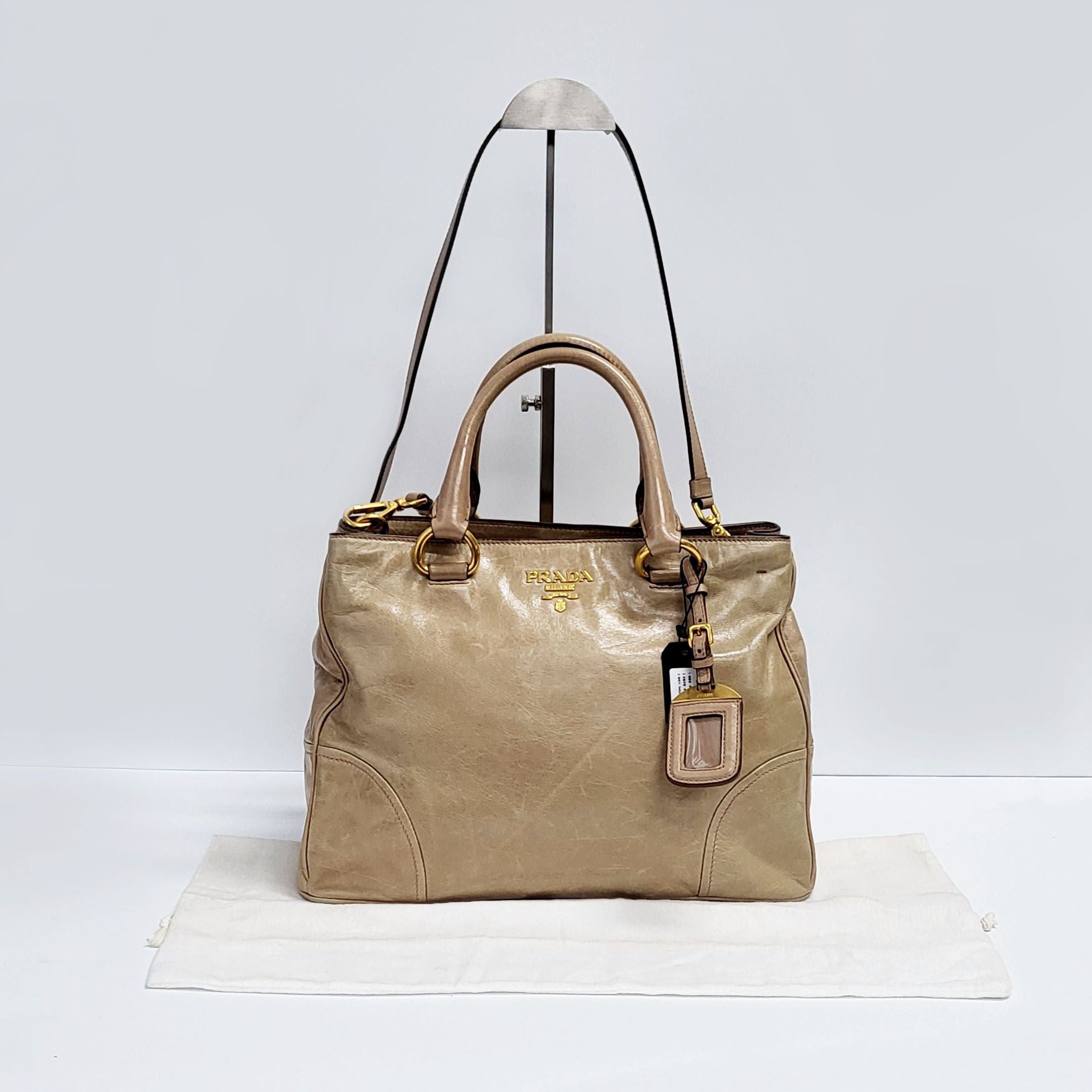 Prada 2-Way Shine Tote Bag BN2533