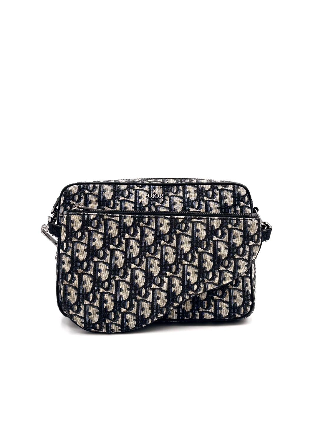 Dior SADDLE Triple Pouch Crossbody Bag H27E