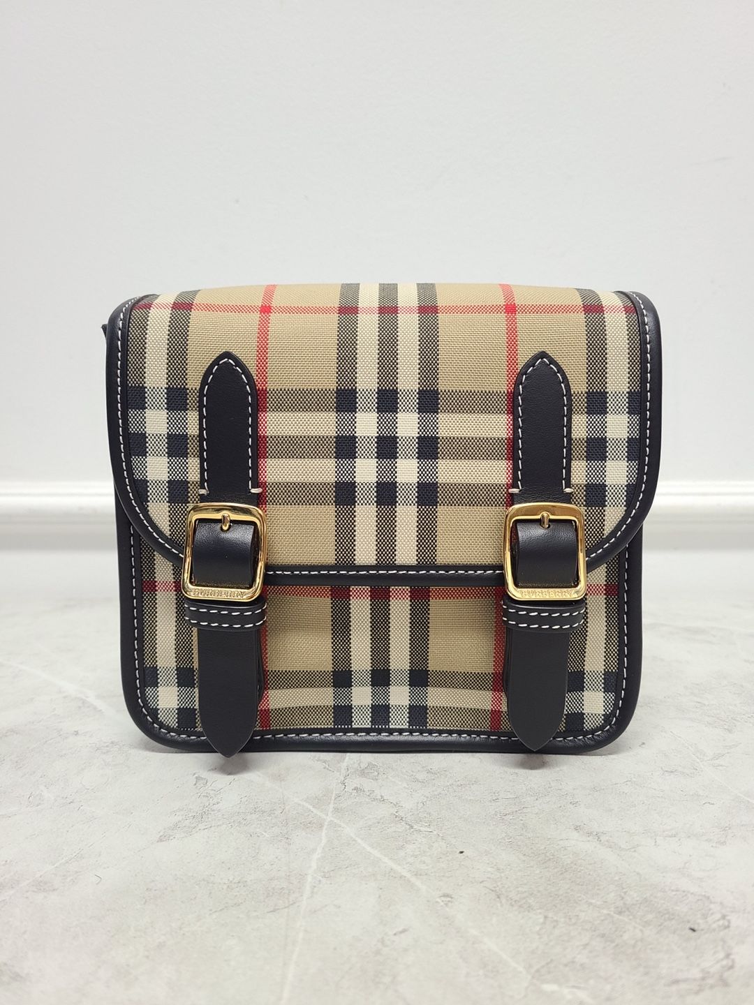 Burberry Vintage Check Cotton Archive Crossbody Bag SKU123