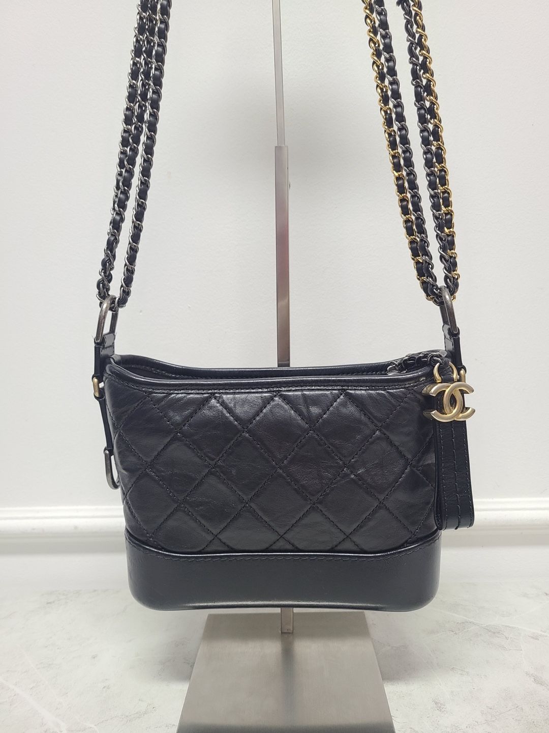 CHANEL Black Gabrielle Hobo Bag - Small 31