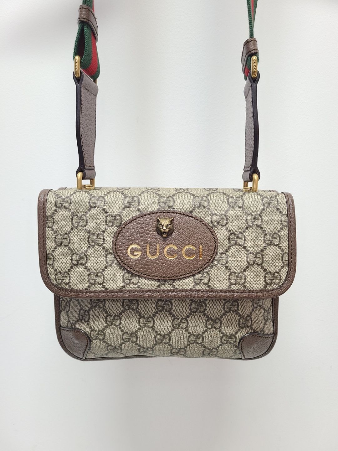 Gucci Vintage GG Supreme Small Messenger Bag SKU: OS
