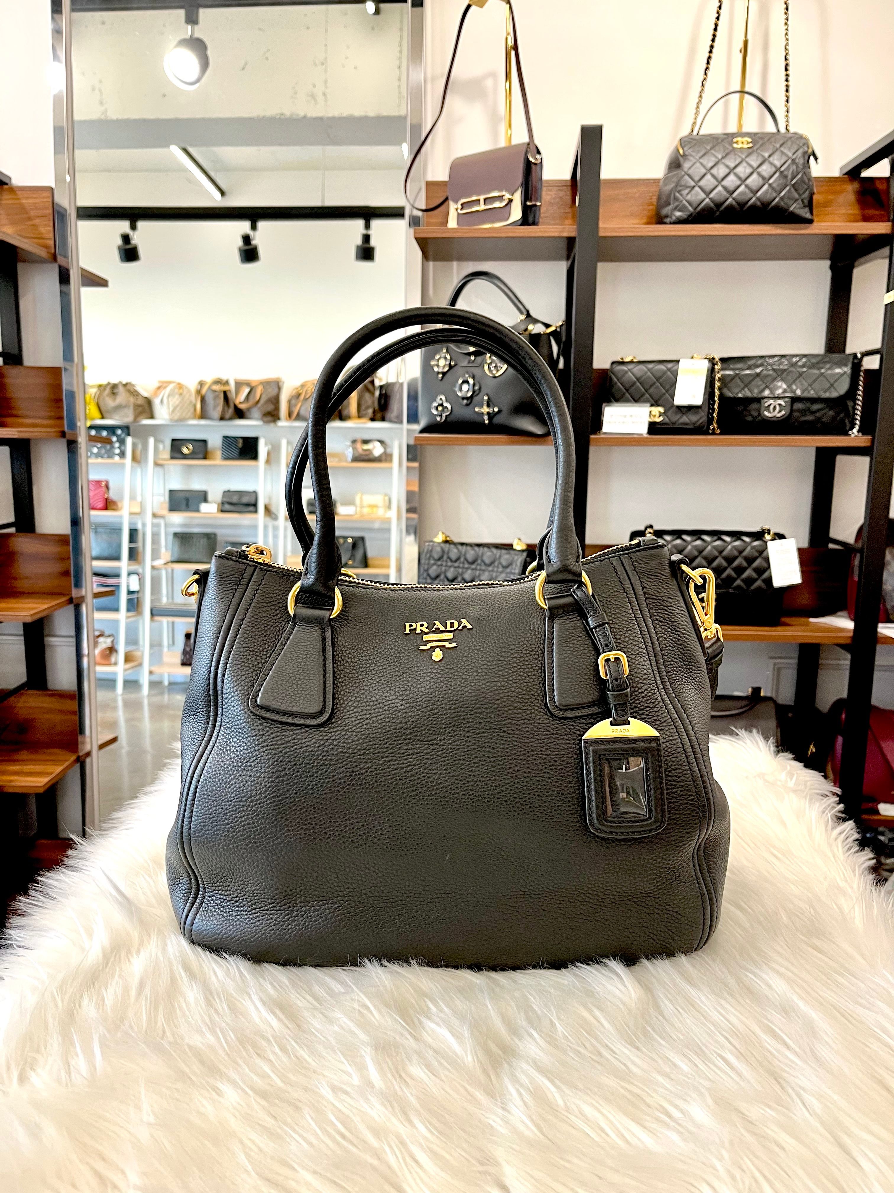 Prada Phoenix Logo Tote Shoulder Bag A+ (1BC032)
