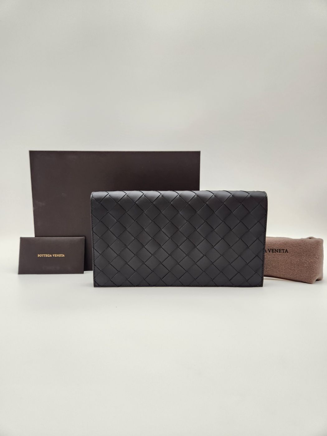 Bottega Veneta Zip Around Wallet Black S SKU
