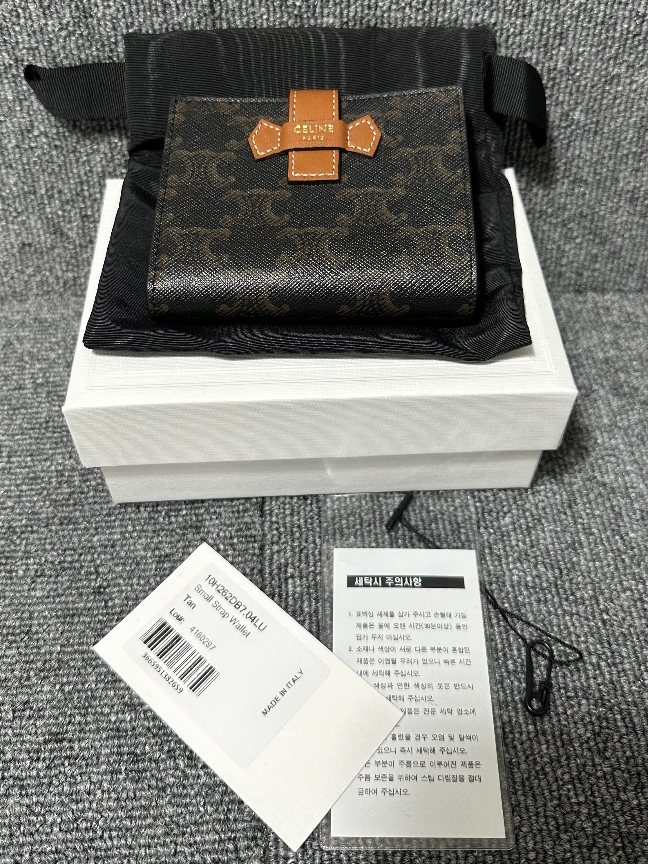 Celine Small Strap Canvas Women's Wallet SKU12345