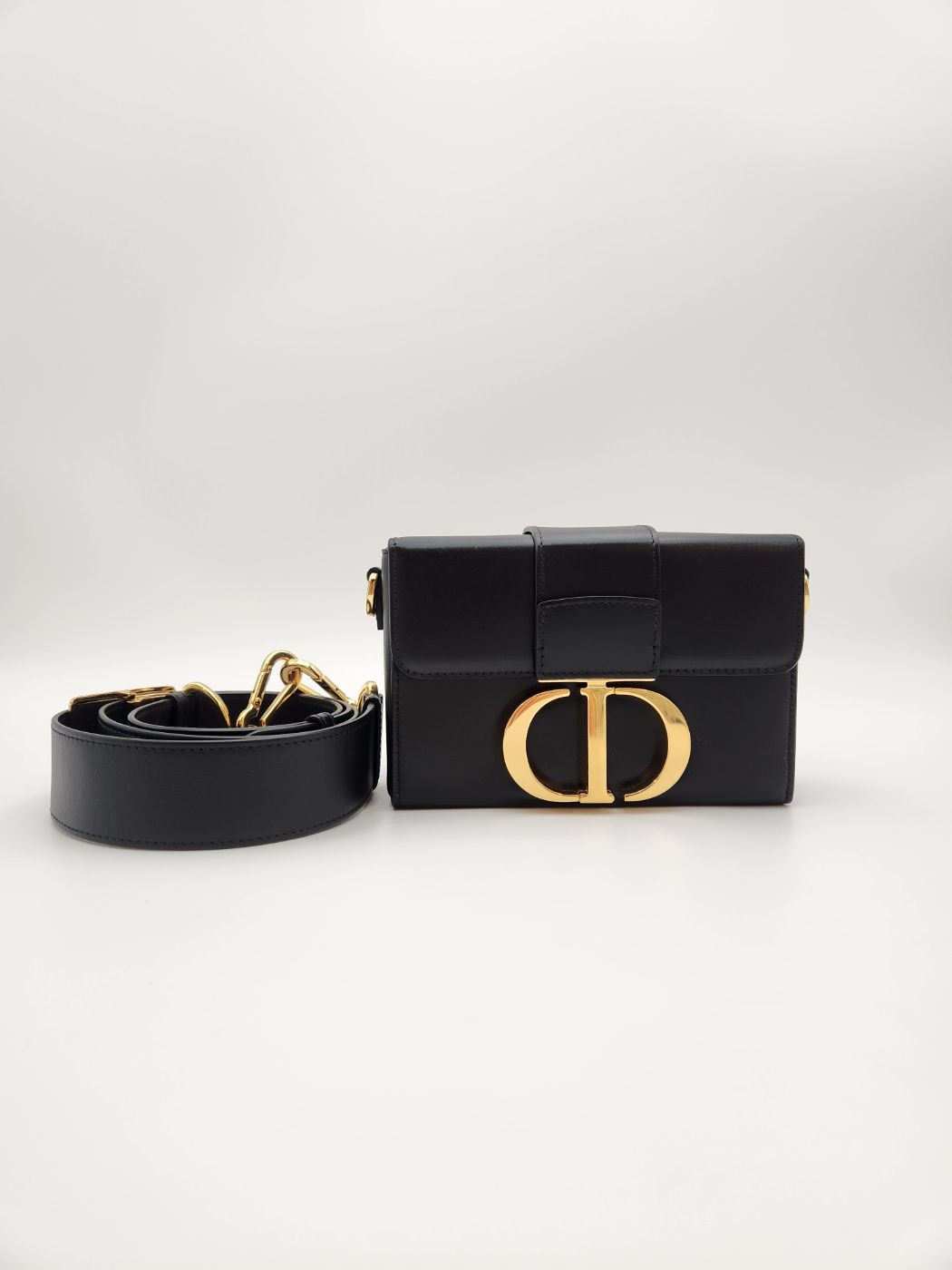 Dior Montaigne 30 Box Bag Black (M9204)