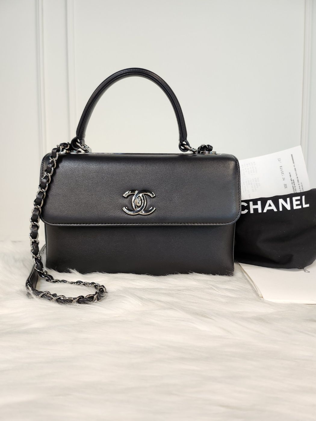 CHANEL Trendy CC Small Lambskin Bag (A92236)