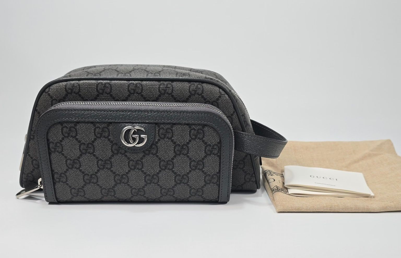 Gucci GG Toiletry Case Pouch Bag SKU123