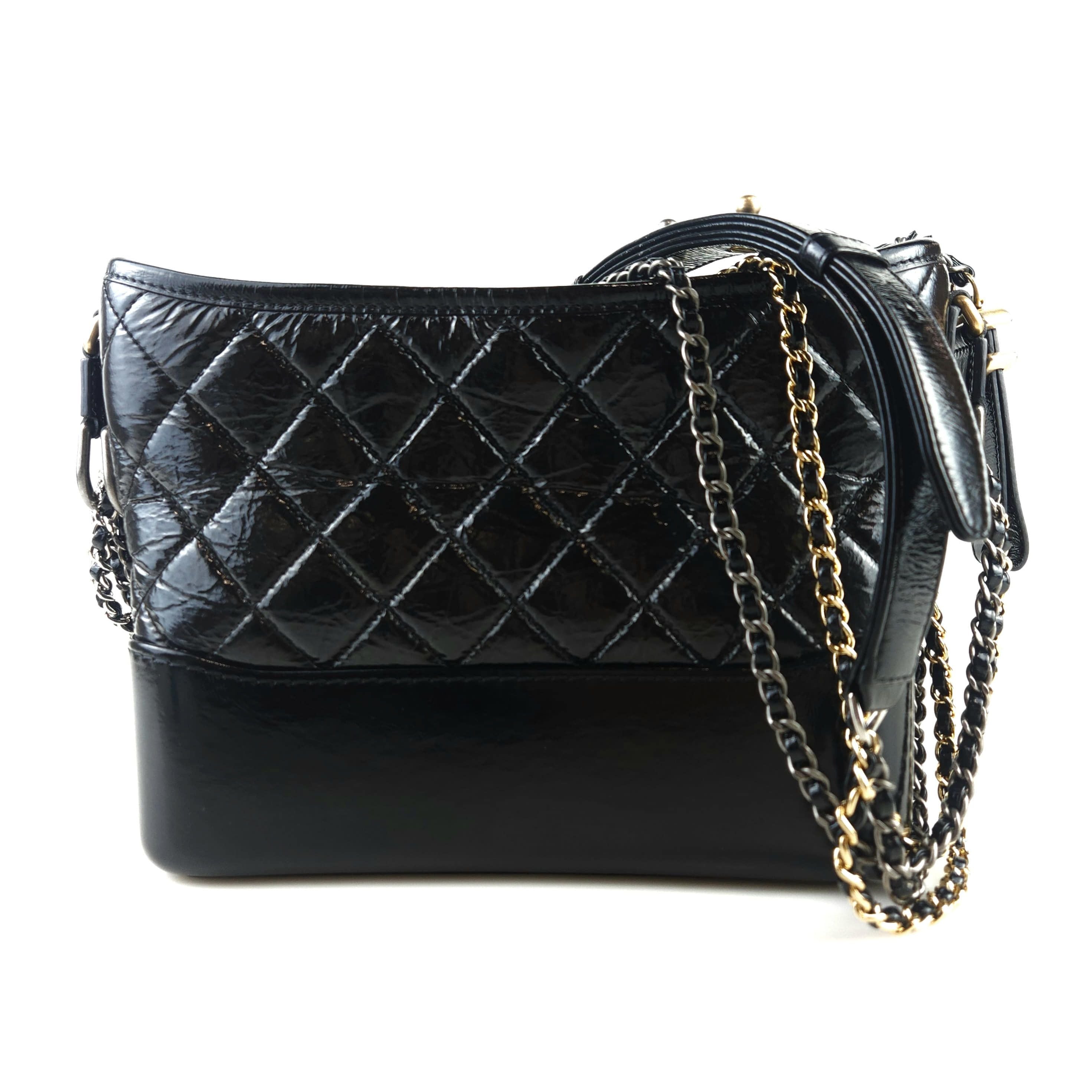 CHANEL Gabrielle Hobo Shoulder Crossbody Bag AS1521 8513