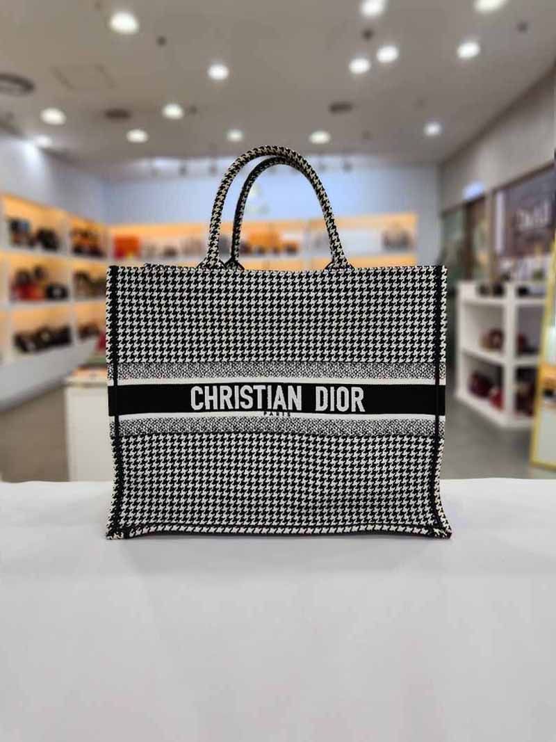 Dior Large Tote Bag by Houndstooth - SKU 123456