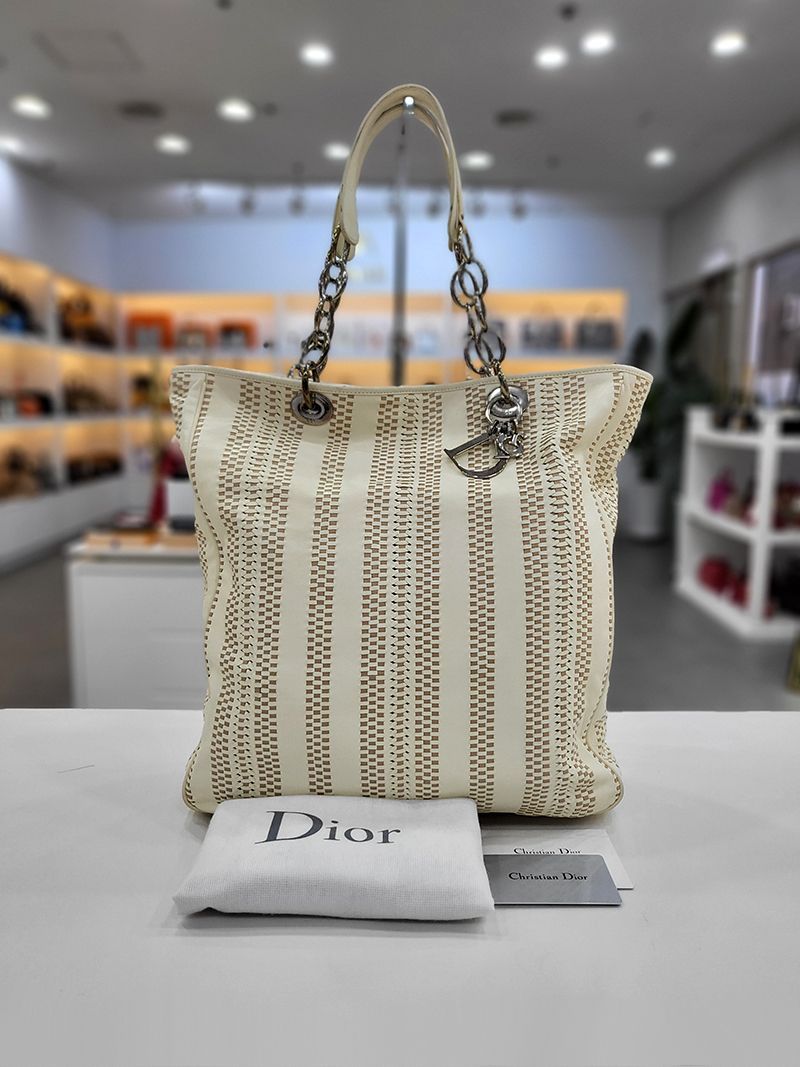 Dior Woven Shopper Bag SKU123