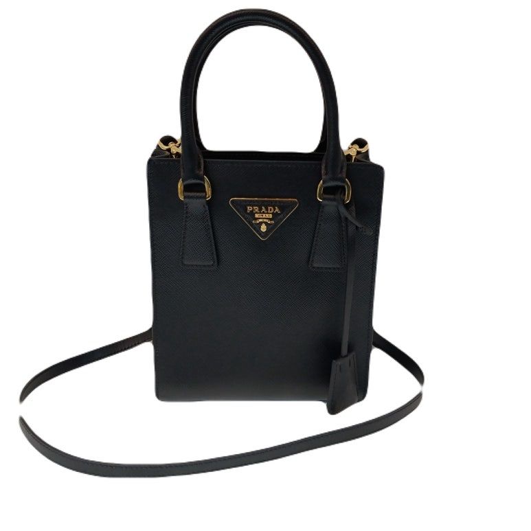 Prada Lux Tote Bag with Crossbody 1BA358