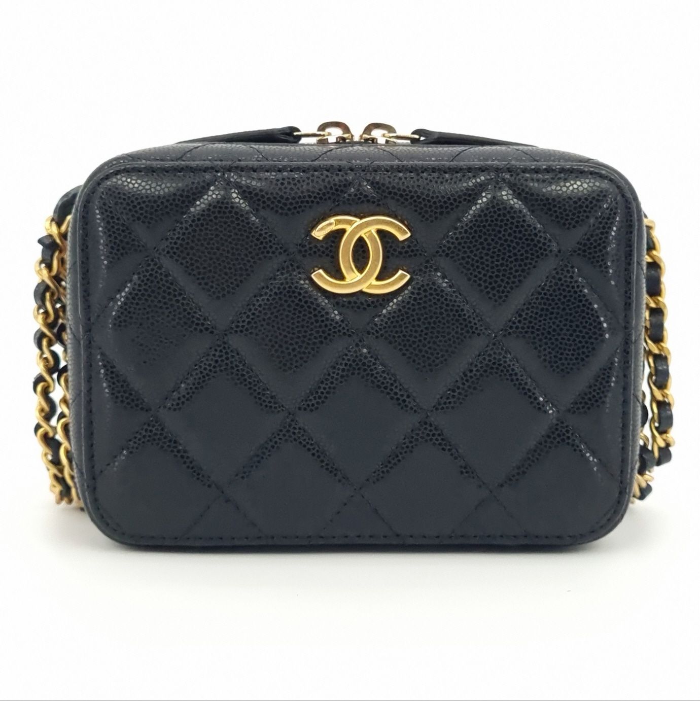 CHANEL Caviar Small Camera Bag SKU