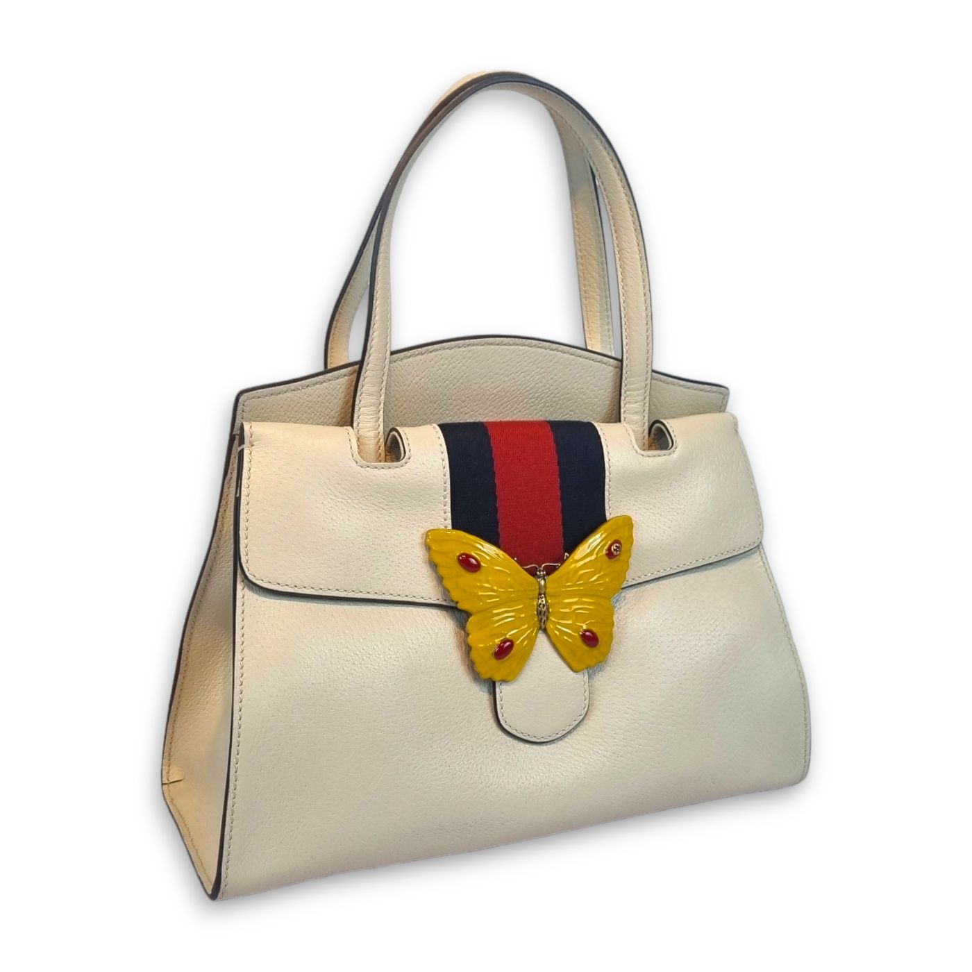 Gucci Butterfly Top Handle Medium Tote Bag (505344)