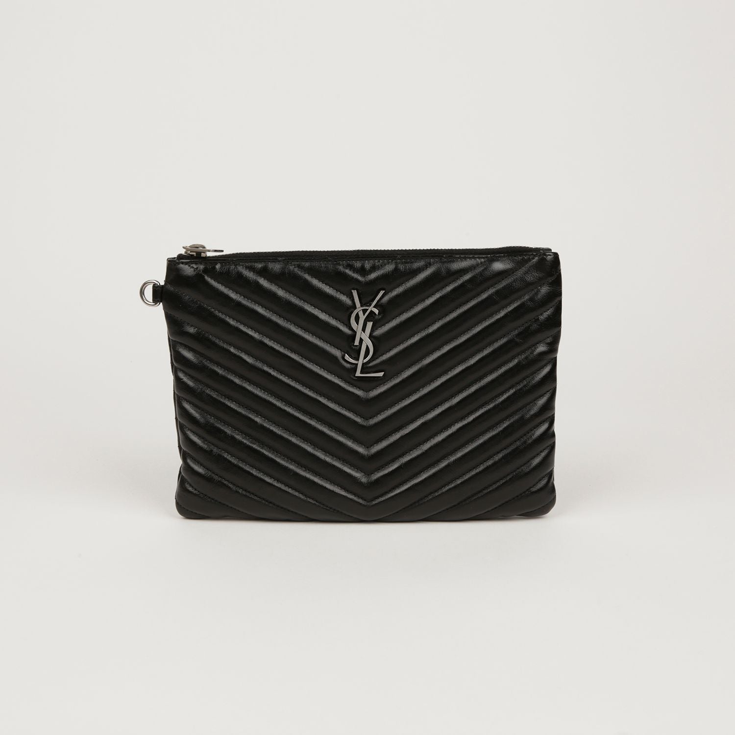 Saint Laurent Monogram Pouch Clutch 379039