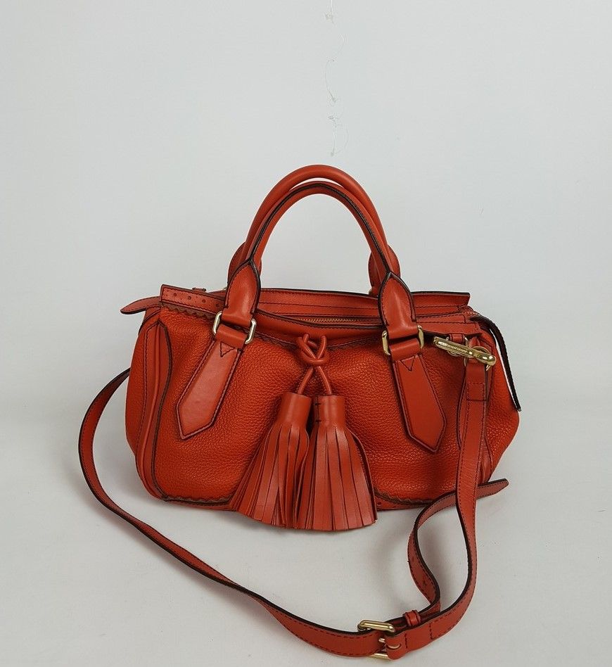 Burberry Leather 2WAY Bag with Tassel Details SKU 2