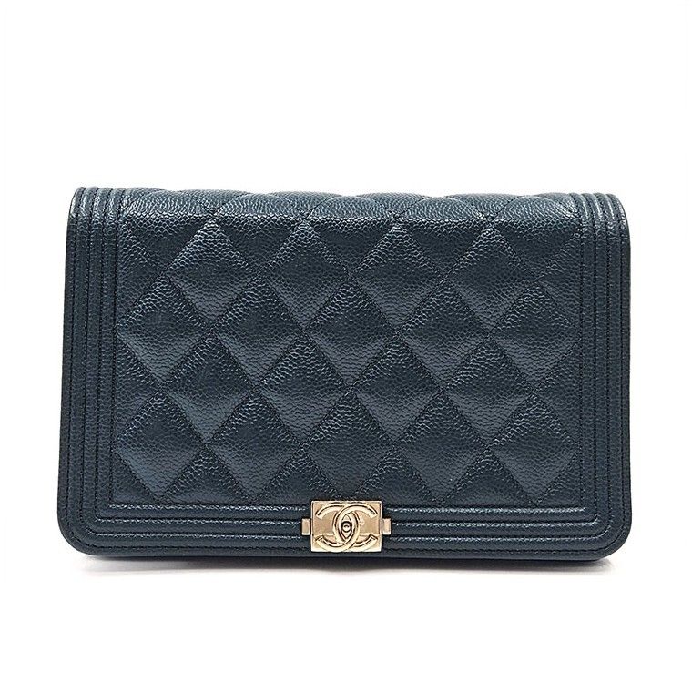 CHANEL Caviar Boy WOC 80824083