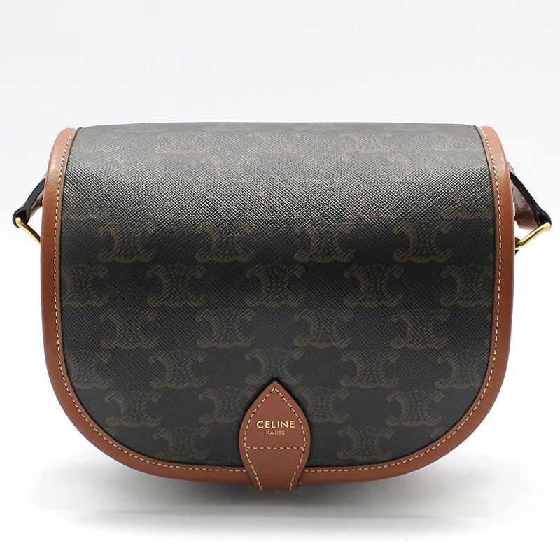 Celine Medium Crossbody Bag 191502 by TrioEp Trianof Brown