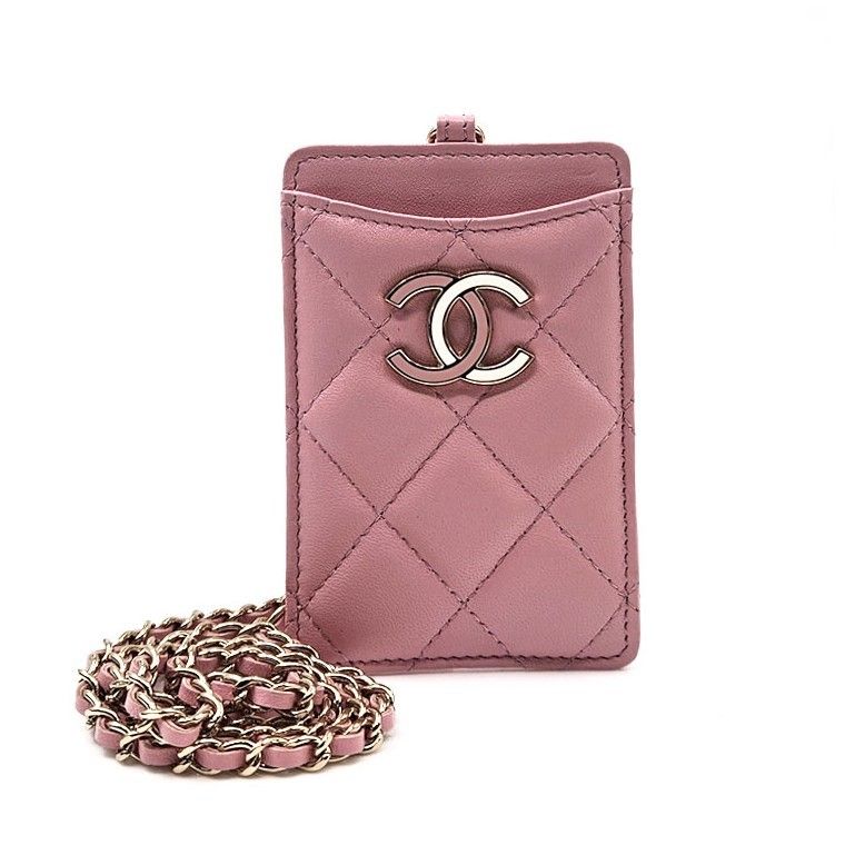 CHANEL Chain Card Wallet 90923063
