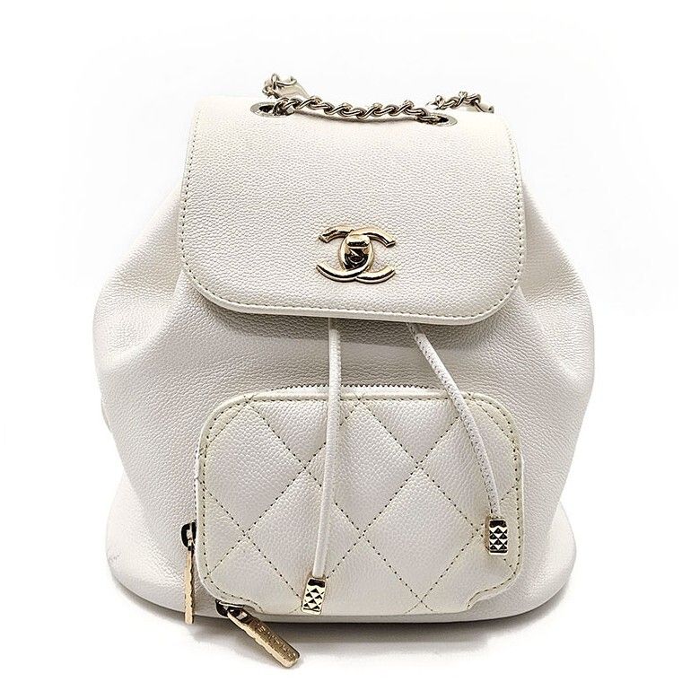 CHANEL Caviar Business Affinity Backpack 120724073