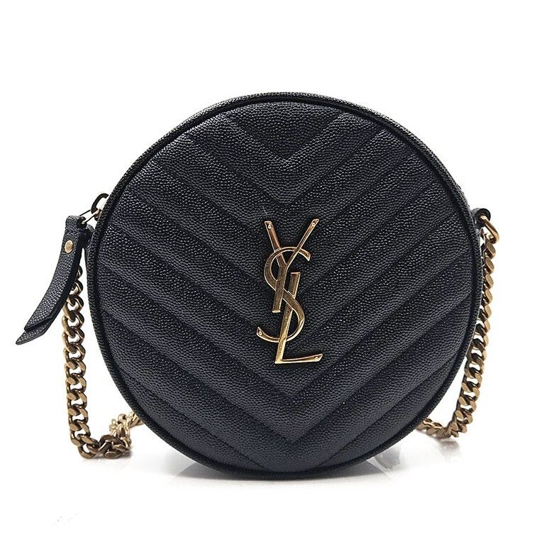 Saint Laurent Round Camera Crossbody Bag (610436) 72224043