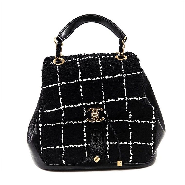 CHANEL Wool Tweed Backpack 51124033