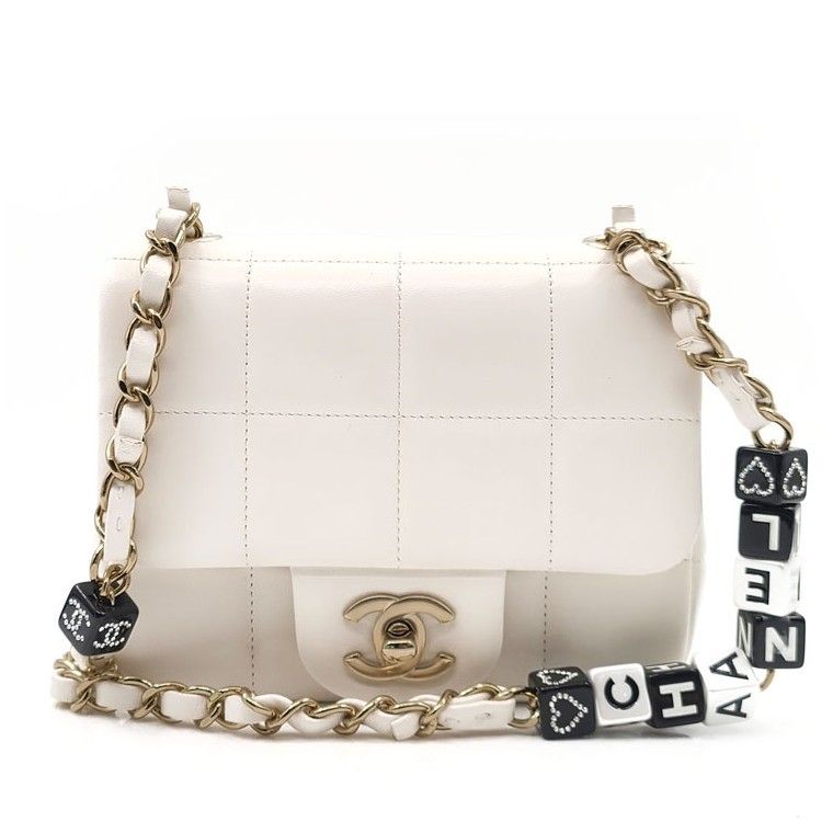 CHANEL Cube Mini Chain Flap Bag 4323013