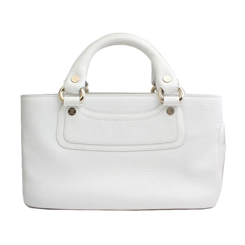 Celine White Boogie Tote Bag - SKU12345