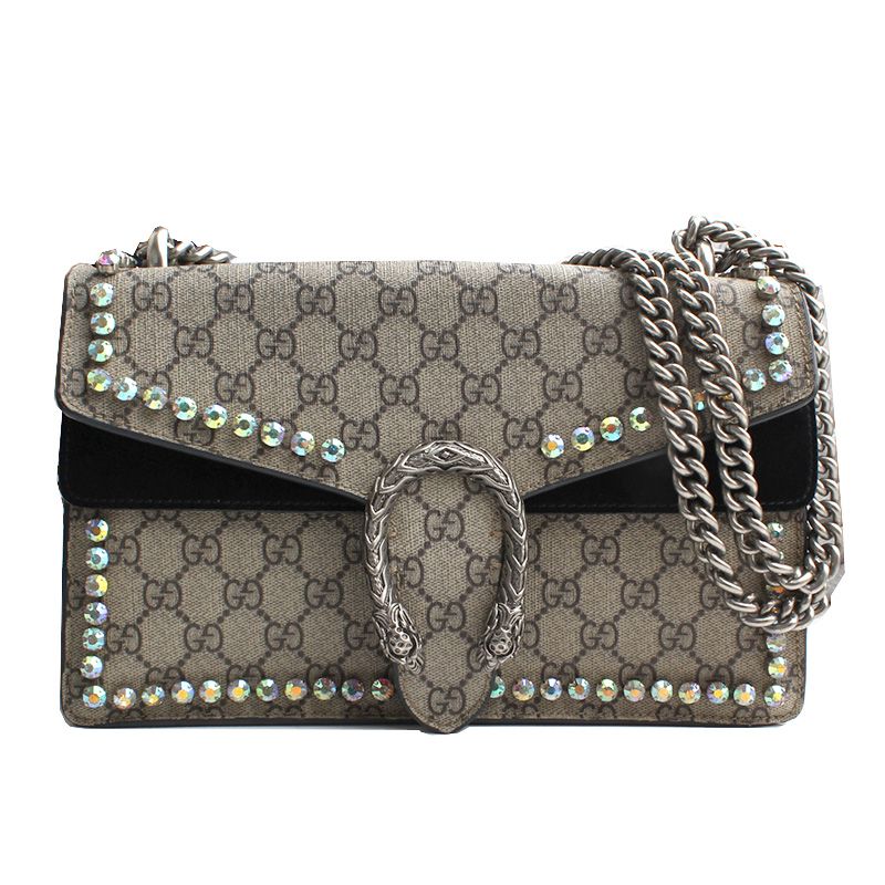 Gucci Supreme Black Shoulder Bag 400249
